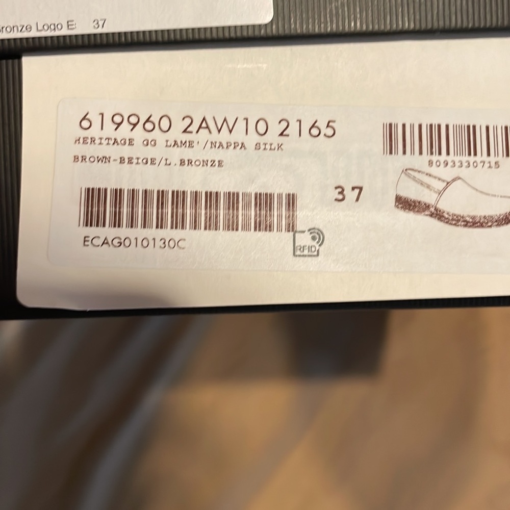 BNIB authentic Gucci Espadrilles shoes - Picture 6 of 6